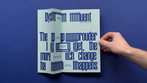 Dysfluent Magazine Issue 2 2023. [Pic: Courtesy of the artist and designer Conor Foran]