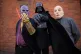 Greenpeace activists dressed up as (left to right) Thanos, D