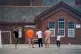 People housed at Napier Barracks in Folkestone, Kent, July 1