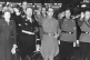 NAZIS TO THE CORE: Scholtz-Klink (left and below) at a Hitle
