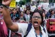 OUTRAGE: Engineers and engineering students attend a protest