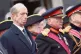 The Duke of Kent attending the Freemasons VC Memorial unveil