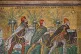 Three Wise Men from the East. Part of the mosaic on the left