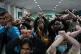 STANDING FIRM: Activists demonstrate in silence protesting a