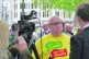Craig Johnston talks to the press