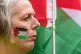 Louise Regan at Palestine demo