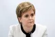 Nicola Sturgeon Looking at something wearing white