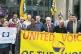 PCS and UVW strikers are joined by Labour's shadow Chancello