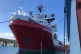 The Ocean Viking at port in Sicily