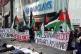 Palestine Solidarity Campaign activists stage a ‘die in’