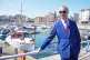 Reform UK leader Nigel Farage during a visit to Ramsgate in Kent, whilst on the local election campaign trail, April 24, 2025