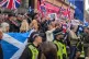 The far-right Great British National Strike in Glasgow