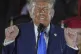President Donald Trump talks about transgender weightlifters as gives a commencement address at the University of Alabama, May 1, 2025