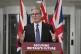 Prime Minister Keir Starmer speaks during a press conference at a military headquarters in north-west London, May 22, 2025