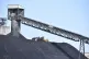 A heavy machinery moving coal at Signal Peak Energy's Bull Mountains Mine, on May 21, 2025, near Roundup, Montana, US