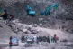 Rescuers search for victims after a natural stones quarry collapsed in Cirebon district , West Java province, Indonesia, Friday, 30, 2025