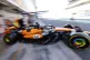 McLaren driver Oscar Piastri of Australia steers his car out of garage during the second free practice ahead of the Spanish Grand Prix Formula One race at the Barcelona Catalunya racetrack in Montmelo, near Barcelona, Spain, May 30, 2025