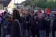 Various unions gather for a 'mega-rally' in support of Birmingham bin workers near a household recycling centre, or tip, in Kings Norton, Birmingham, as the bin strikes in the area continue, May 9, 2025