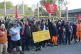 Strike Map activists visit striking refuse workers in Birmingham, April 29, 2025 [Pic: Strike Map] 