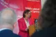 First Minister and Labour leader in Wales, Baroness Eluned Morgan, delivers a keynote speech marking one year to the 2026 Senedd election, at the Norwegian Church in Cardiff, May 6, 2025