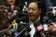 Bolivian President Luis Arce gives a press conference at the presidential palace in La Paz, Bolivia, April 7, 2025