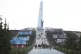 THE OTHER UKRAINE: The Saur-Mogila Soviet memorial near the city of Snizhne in Donetsk Oblast has been massively expanded in Soviet style, while in other parts of the country, Soviet statues were torn down