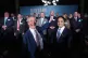 Reform UK party leader Nigel Farage and party chairman Zia Yusuf, during a Reform UK press conference at Royal Horseguards Hotel in London, March 17, 2025