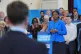 Conservative Party leader Kemi Badenoch at their local election campaign launch at The Curzon Centre in Beaconsfield, Buckinghamshire, March 20, 2025