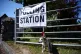 A dog outside a polling station in St. Annes, Lancashire, as voters go to the polls in 23 council areas across England, and vote in six mayoral contests across devolved regions. Picture date: Thursday May 1, 2025