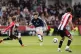 Manchester United's Victor Lindelof (centre) in action during the Premier League match at the Gtech Community Stadium, London. Picture date: Sunday May 4, 2025