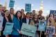 Music creators and politicians take part in a protest calling on the government to ditch plans to allow AI tech firms to steal their work without payment or permission, on the Albert Embankment, opposite the Houses of Parliament in London, May 7, 2025