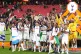 Tottenham Hotspur players lifting the trophy, May 21, 2025