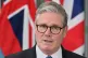 Prime Minister Sir Keir Starmer speaks to the media at Strategic Command Headquarters, in Northwood, Greater London, May 22, 2025