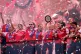Arsenal's Leah Williamson with the trophy during the Uefa Women's Champions League Winners parade in London, May 26, 2025