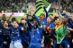 Chelsea's Reece James lifts the trophy after winning the UEFA Conference League final match at Tarczynski Arena Wroclaw, Poland, May 28, 2025