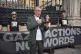 Steve Coogan reads the names of over 15,000 children who have died in Gaza during a vigil organised by Choose Love outside the Houses of Parliament, London, May 29, 2025