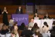 Equity general secretary Paul W Fleming addresses the union's conference after re-election, May 10, 2025 Neil Harrison