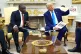 President Donald Trump meets South Africa's President Cyril Ramaphosa in the Oval Office of the White House, May 21, 2025, in Washington