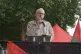 Independent MP Jeremy Corbyn speaking at the rally