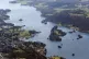 A aerial view of Windermere in the Lake District, Cumbria