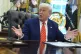 US President Donald Trump speaks during a news conference with Elon Musk in the Oval Office of the White House, May 30, 2025, in Washington