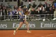 France's Lois Boisson plays a shot against Russia's Mirra Andreeva during their quarterfinal match of the French Tennis Open at the Roland-Garros stadium in Paris, June 4, 2025