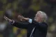 Brazil's coach Carlo Ancelotti directs his players during a World Cup 2026 qualifying soccer match against Ecuador at Banco Pichincha stadium in Guayaquil, Ecuador, June 5, 2025