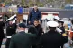 French President Emmanuel Macron visits the Danish frigate F363 Niels Juel in Nuuk, Greenland, June 15, 2025