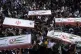 Mourners carry the flag-draped coffins of five men reportedly killed in Israeli strikes, during their funeral in the city of Khorramabad, Iran, June 16, 2025