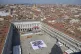 This photo released by Greenpeace shows a large banner against Amazon founder Jeff Bezos' planned wedding, in St. Mark Square, in Venice, Italy Monday, June 23, 2025