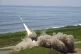 Japan's army test-fires a Type 88 surface-to-ship short-range missile at the Shizunai Anti-Air Firing Range on Japan's northern main island of Hokkaido in its first missile test on Japanese territory on June 24, 2025