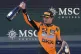 McLaren driver Lando Norris of Britain celebrates after winning the Austrian Formula One Grand Prix in Spielberg, Austria, June 29, 2025