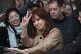 Argentina's former President Cristina Fernandez greets supporters as she leaves her home in Buenos Aires, Argentina, June 10, 2025