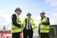 Defence Secretary John Healey (left) and Prime Minister Keir Starmer listen to Type 26 Programme Director, BAE Systems David Shepherd (right) during a visit to BAE Systems in Govan, Glasgow, to launch the Strategic Defence Review, June 2, 2025